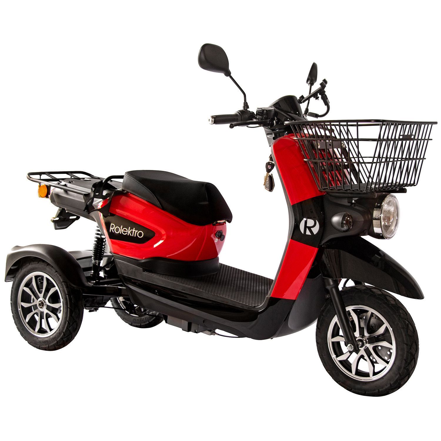 Rolektro ECarrier25 Elektroroller 1000W Dreirad 25kmh 3Rad Elektromobil EScooter kaufen bei