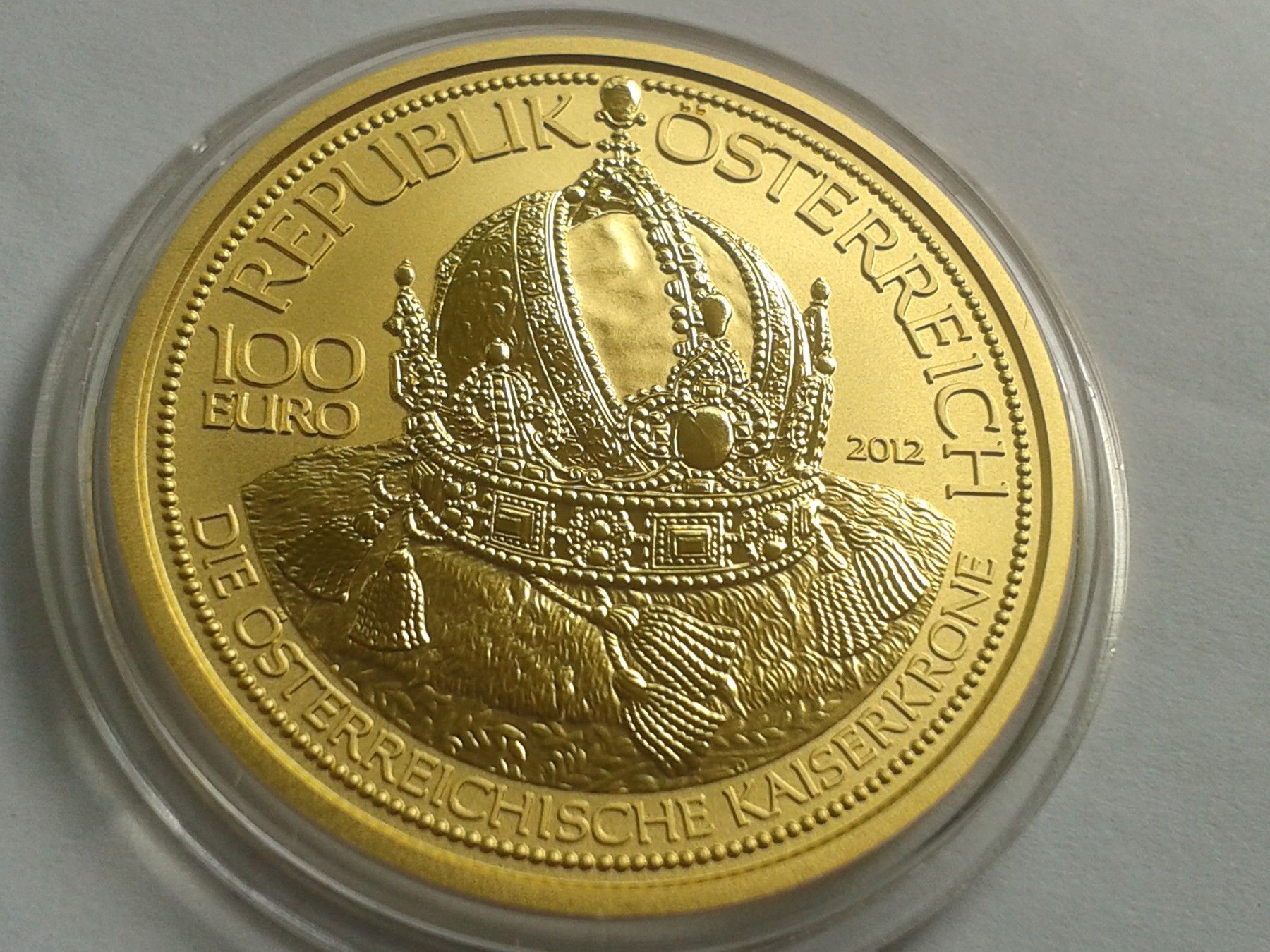 1 100 oz gold in euro