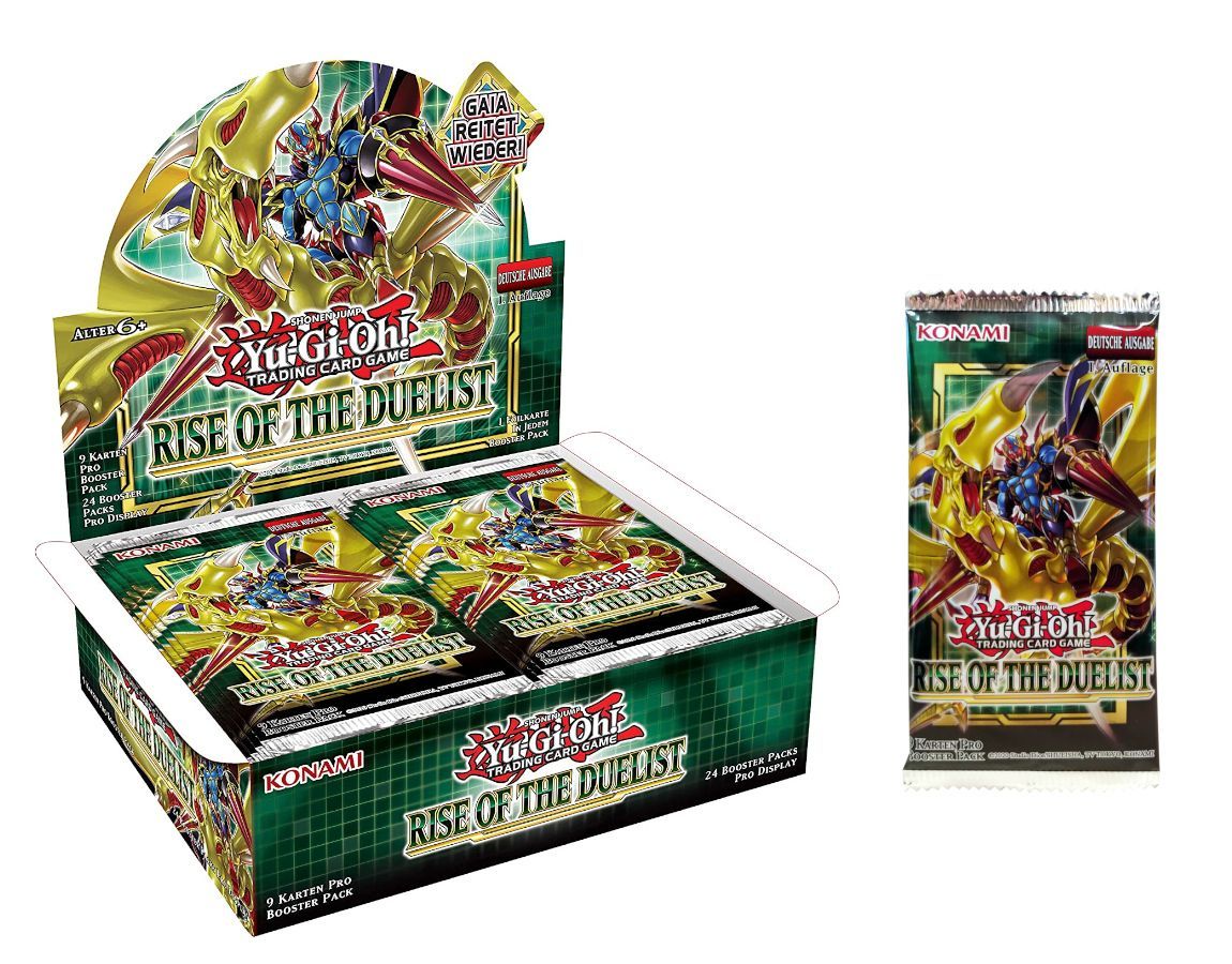 YuGiOh! Rise of the Duelist Booster Pack deutsch 1