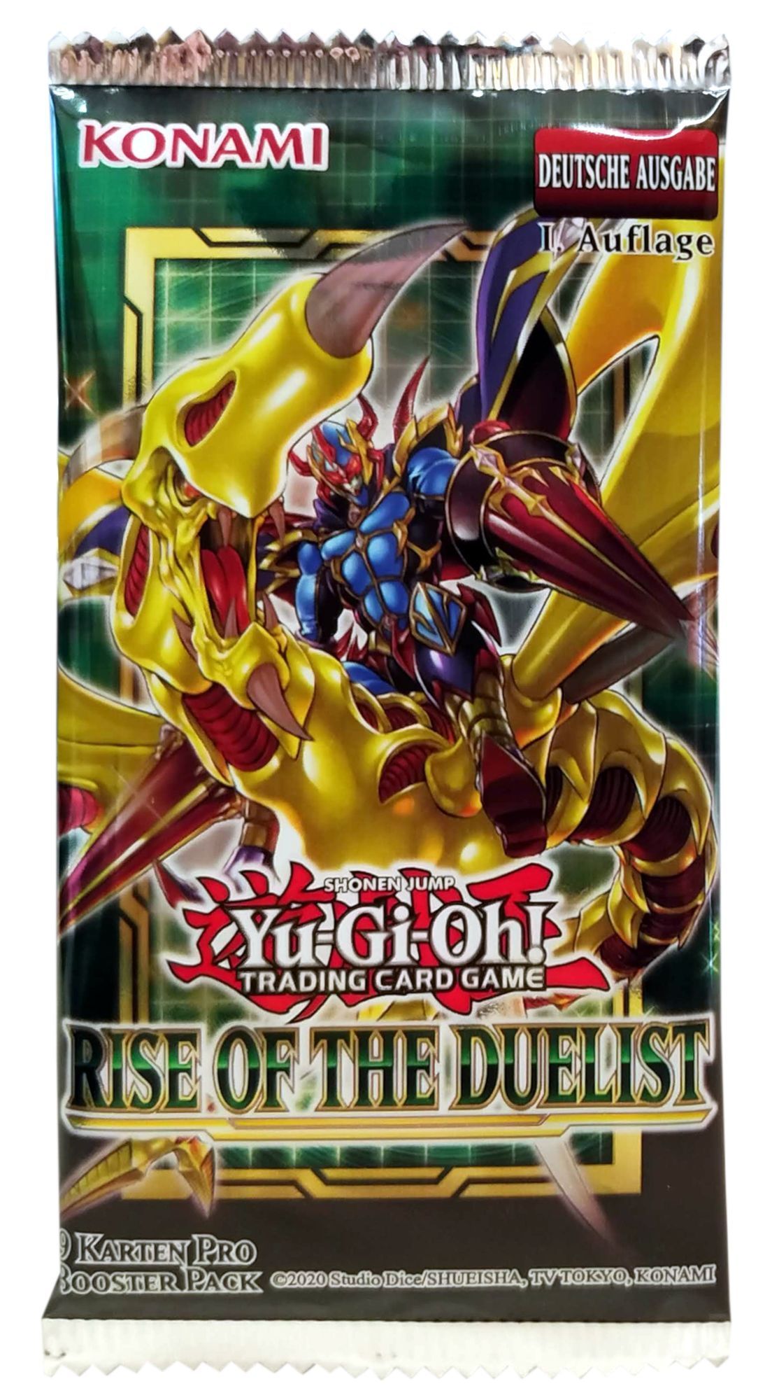 Yu Gi Oh Rise Of The Duelist Booster Pack Deutsch 1 Auflage