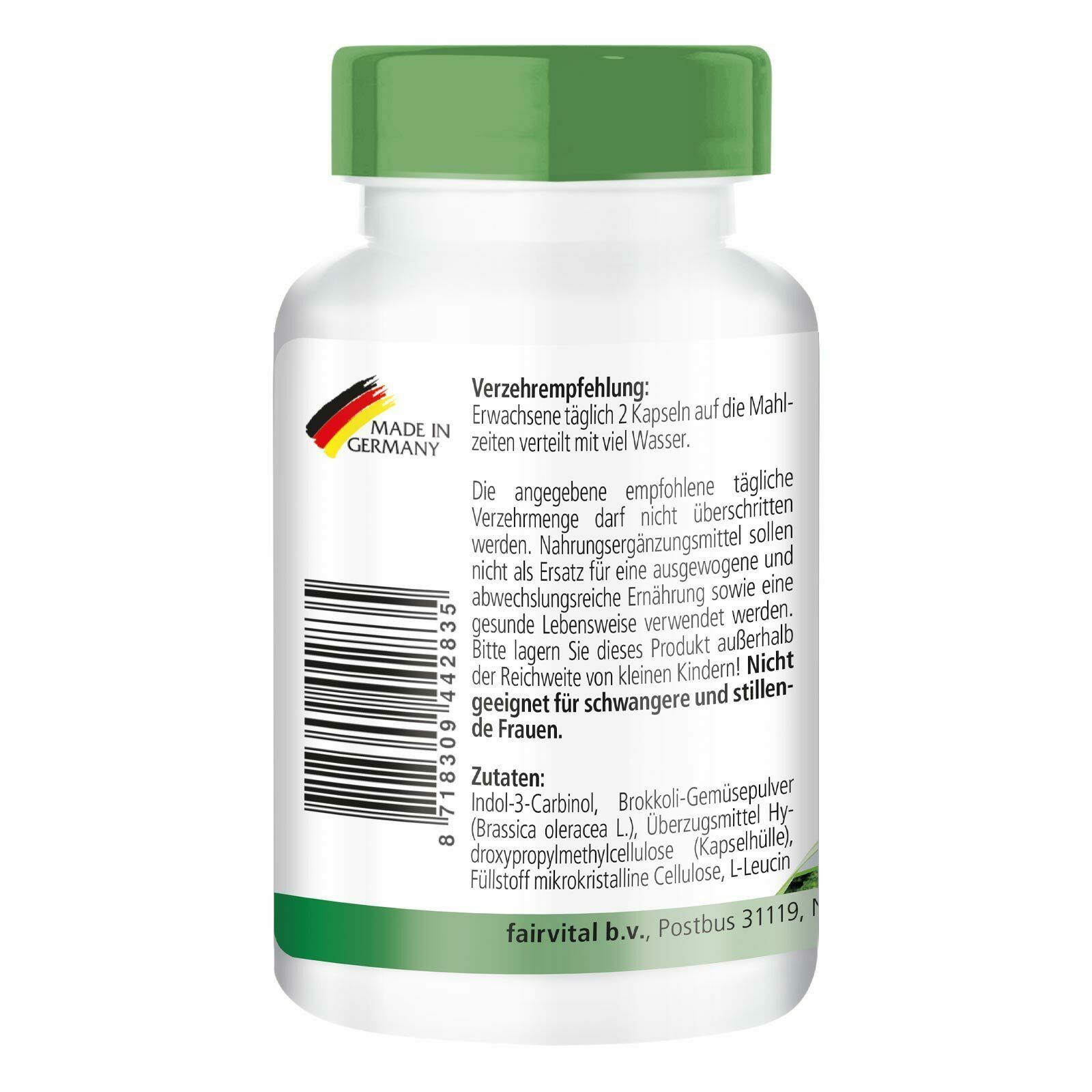Indol3Carbinol plus Brokkoli 60 Kapseln fairvital kaufen bei Hood.de