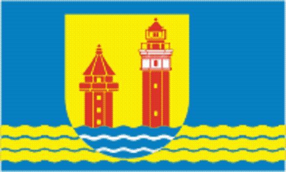 U24 Fahne Dahme – 90 X 150 Cm, 100 % Polyester, Wetterfest Mit Metallösen