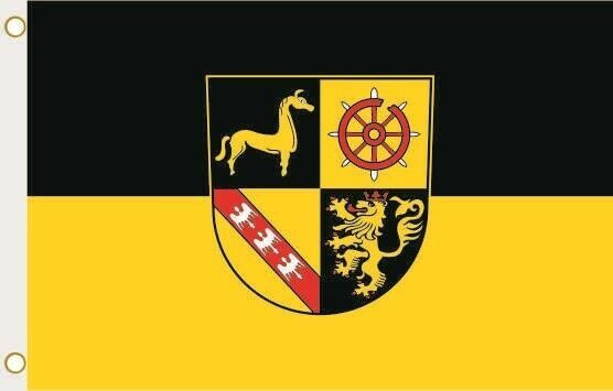 KÖNIGSBANNER Flagge Kreis Pinneberg – 60x90 Cm, Doppelt Gesäumt, Made In Germany, Hissbar
