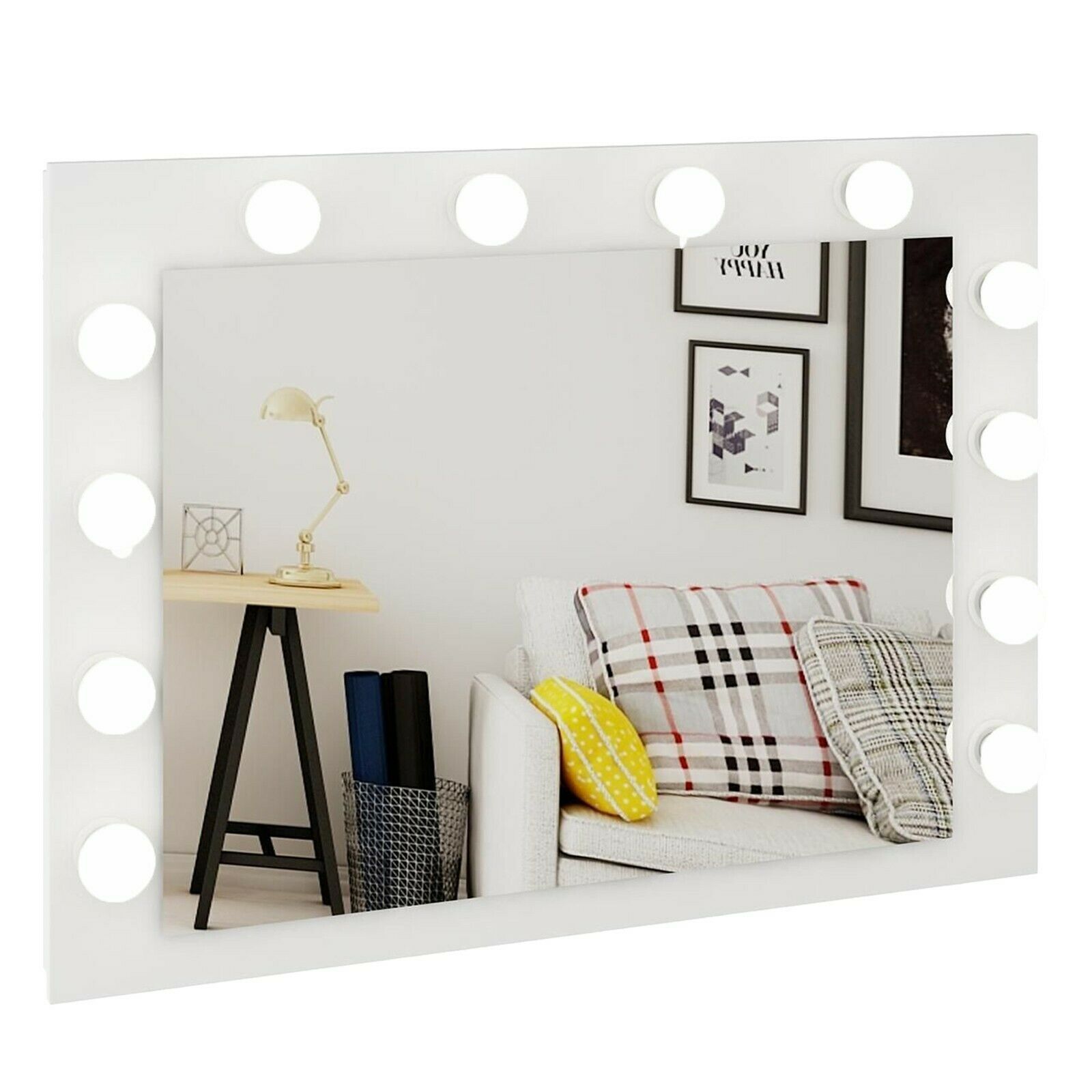 Spiegel LED-Beleuchtung Schminkspiegel Spiegelleuchte für Make Up