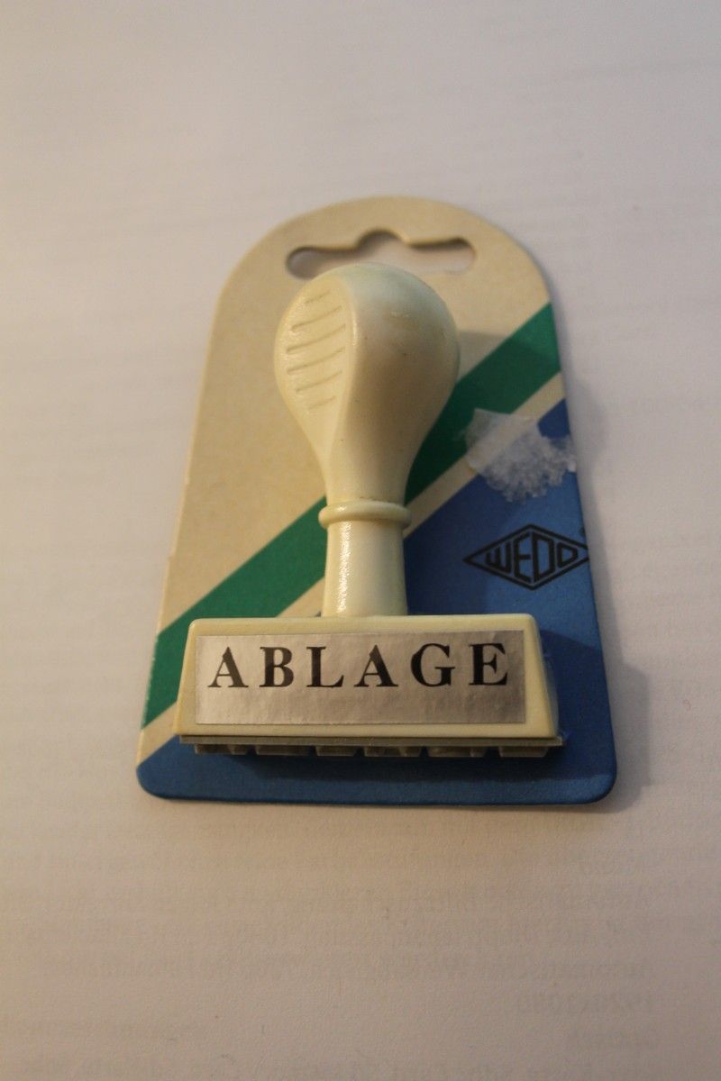 Stempel "Ablage"