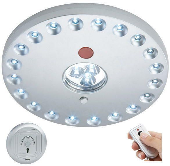 Lampe Leuchte LED Funk Fernbedienung Zelt Vorzelt Wohnmobil 516020b NEU