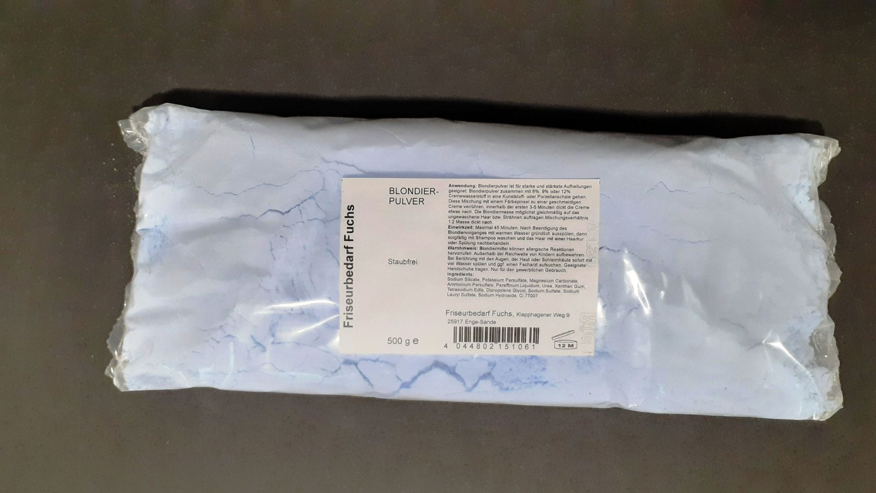 Bioenergo Blondierpulver 500 G Staubfrei