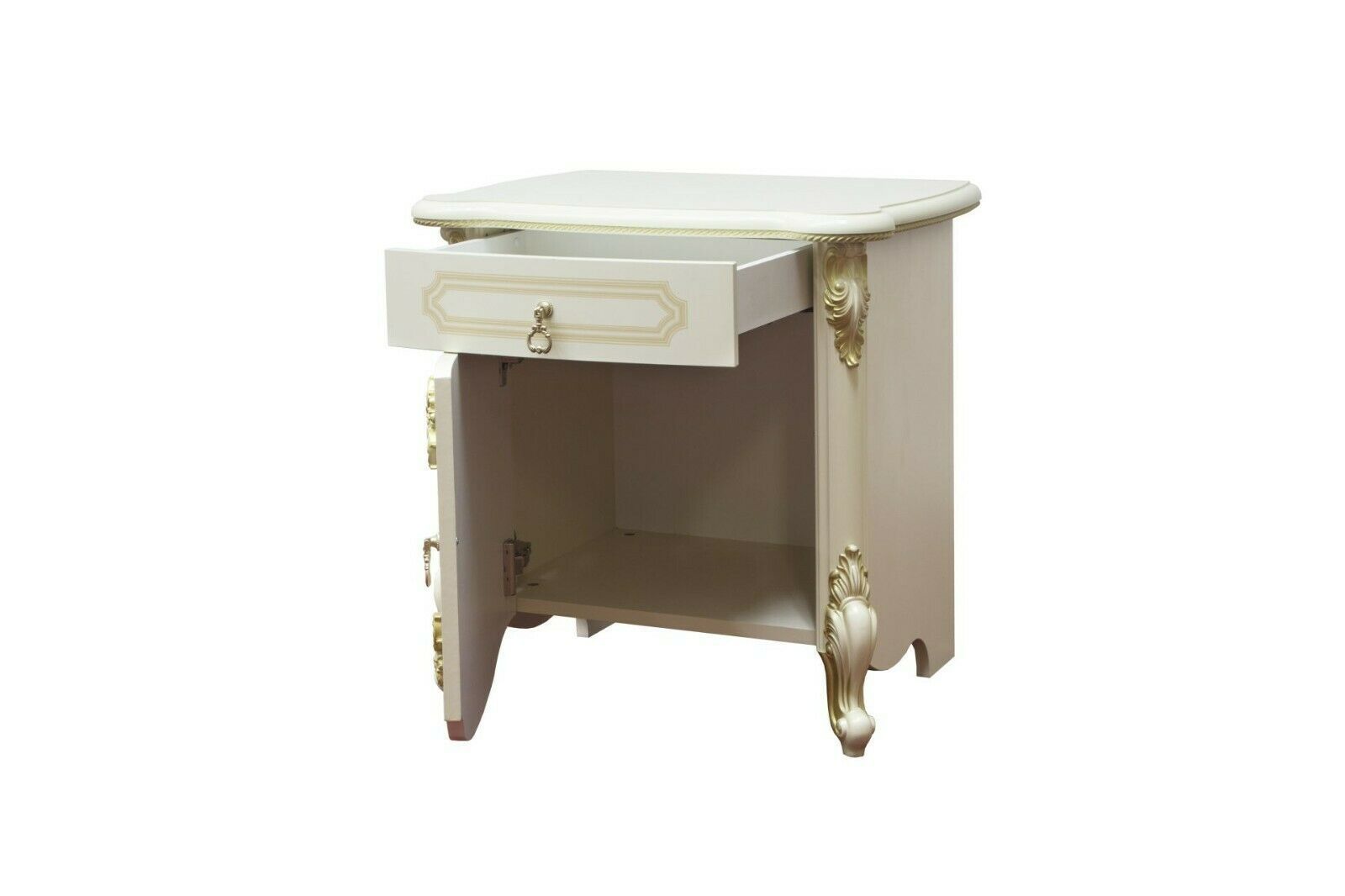 Klasisches Schlafzimmer Antonia in beige 7-Teilig Deluxe Barock
