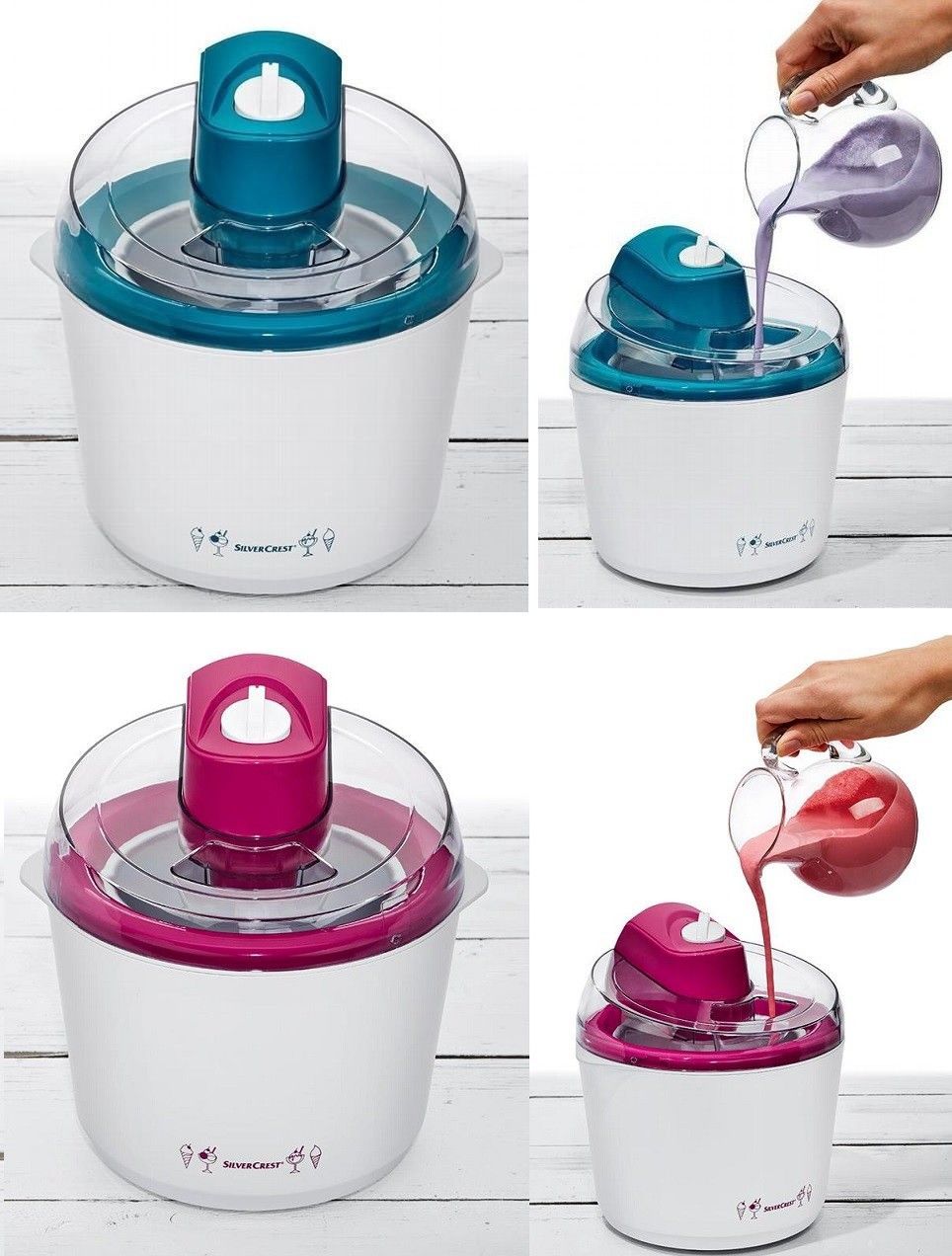 4x Eiscreme Düsen Mit Stern Design - Kreative Aufsätze Für Eismaschinen