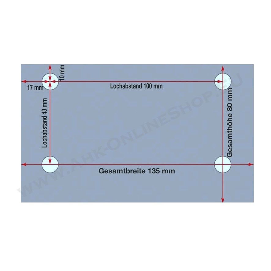 Verlängerung für Fahrradträger für jedes Typen für