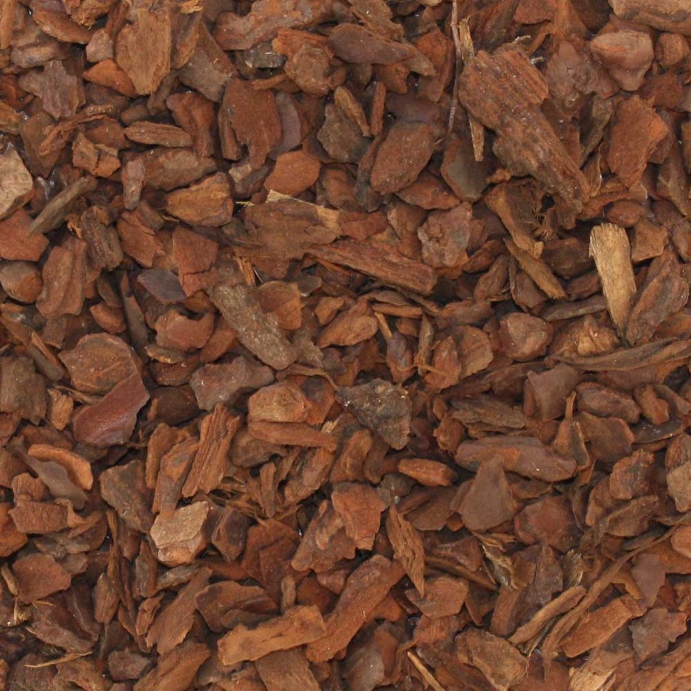Rindenmulch Mulch Garten Dekor Kiefernrinde Grob 2060mm 70l x 36 Sack