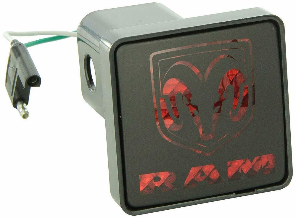 Anhängerkupplung Einschub Licht Bremslicht beleuchtet Dodge Ram 1500