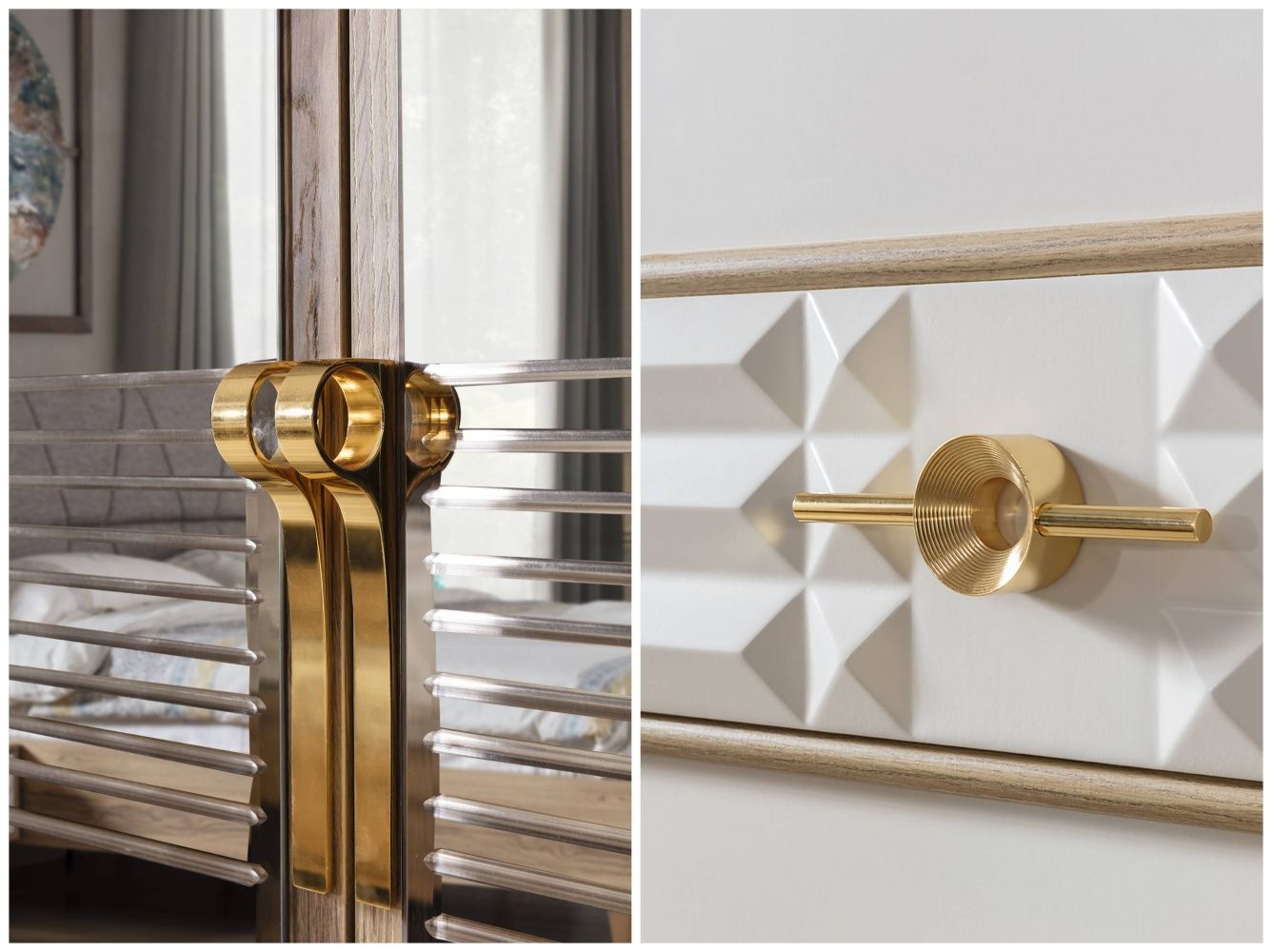 Lake Schlafzimmer Set komplett Venedik Grau kaufen bei Hood.de