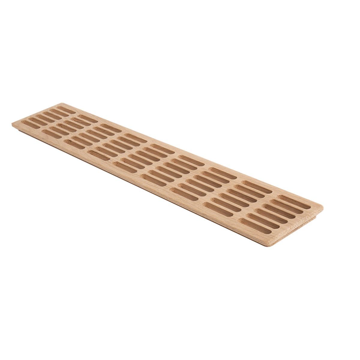 Holzgitter Lüftungsgitter 550mm x100mm Vollholz Belüftungsgitter