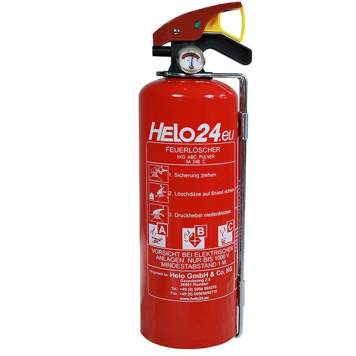 Feuerlöscher Versch. Typen 1kg/2kg/5kg/6kg/6L ABC ABF B Pulverlöscher ...