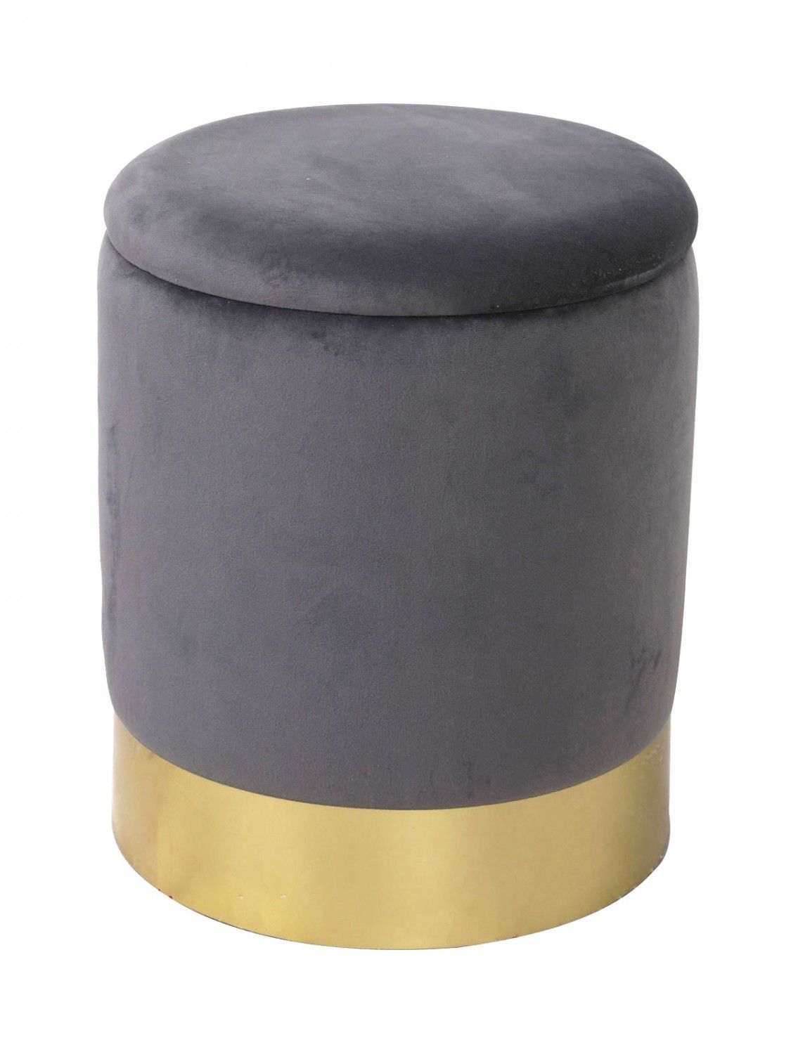 Samthocker Deko Hocker Samt Pouf Dekopouf Velour Hocker mit Stauraum u