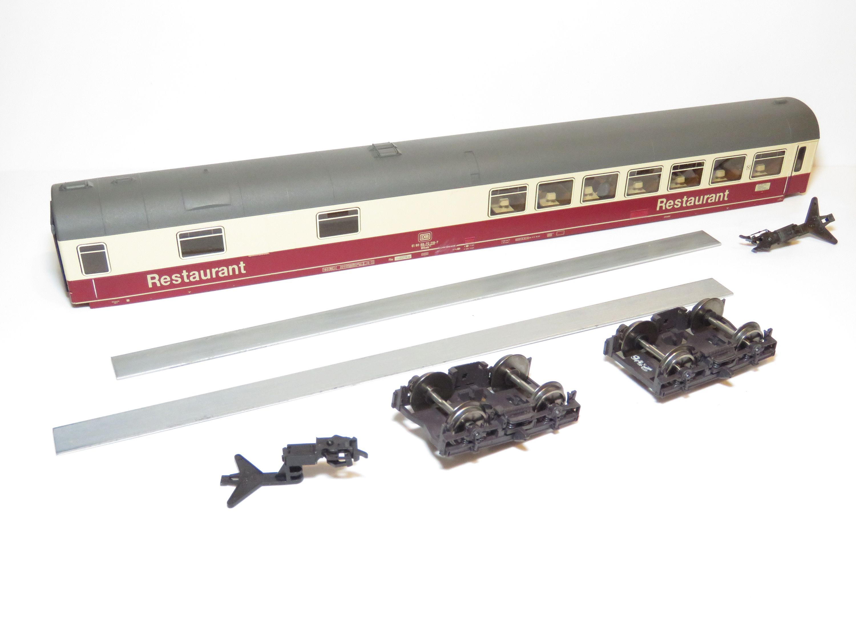 Fleischmann 5662 K Ersatzgehäuse Ersatzteile Oberteil 187 HO