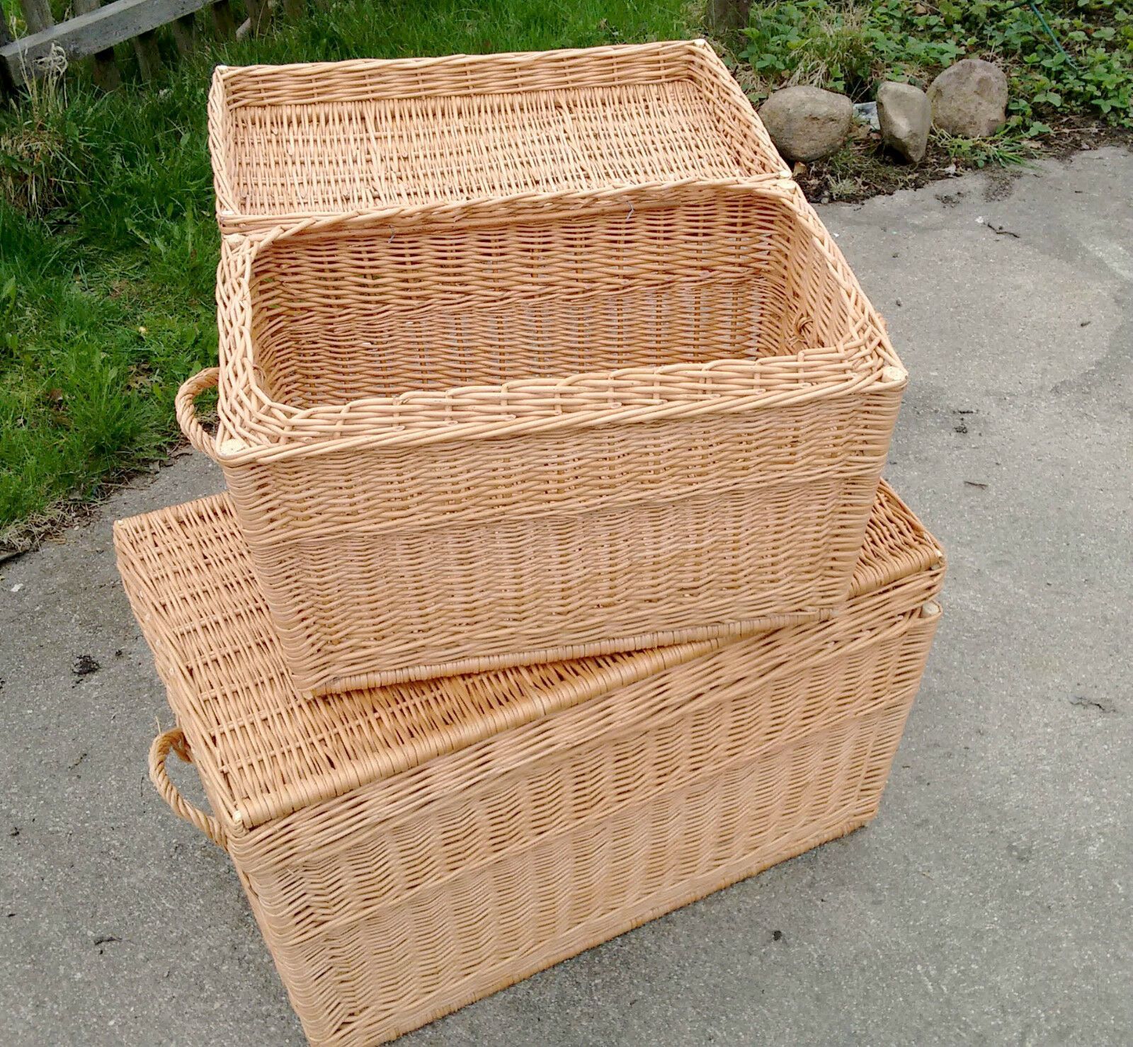 Weidenkorb 80 XL Korbtruhe Truhe Weide Weidentruhe Spielzeugbox Koffer