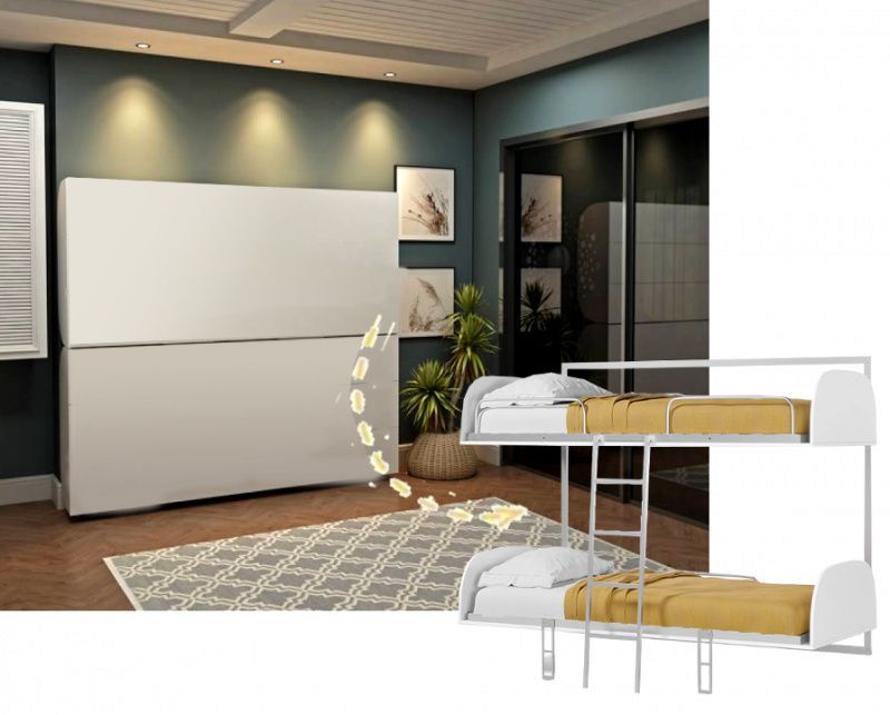 Multimo Simple klappbares Etagenbett kaufen bei Hood.de