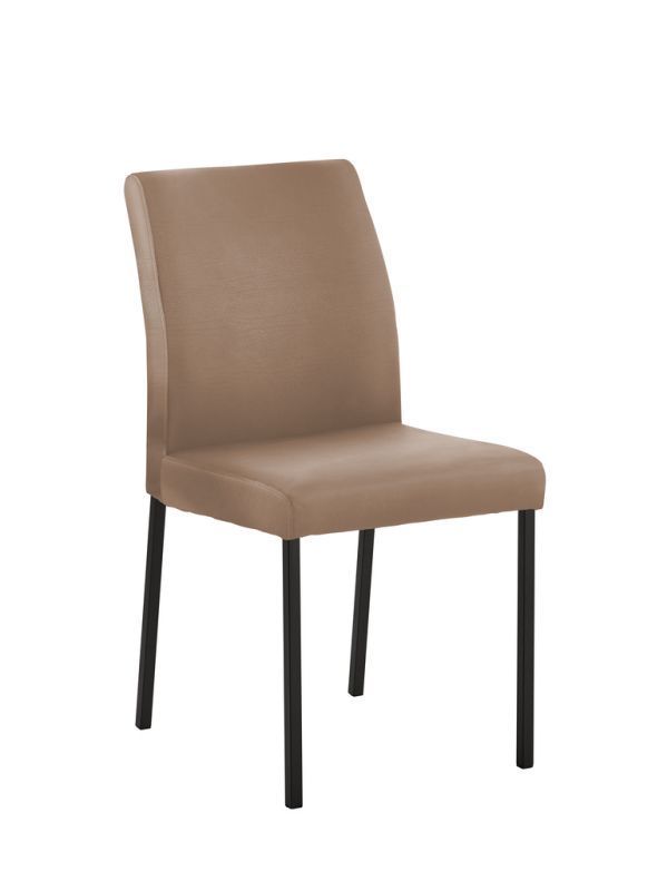 Edler Design Stuhl Esszimmerstuhl Barile 1 Leder Gestell schwarz kaufen