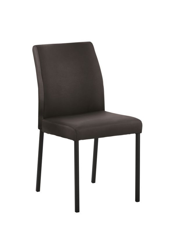 Edler Design Stuhl Esszimmerstuhl Barile 1 Leder Gestell schwarz kaufen