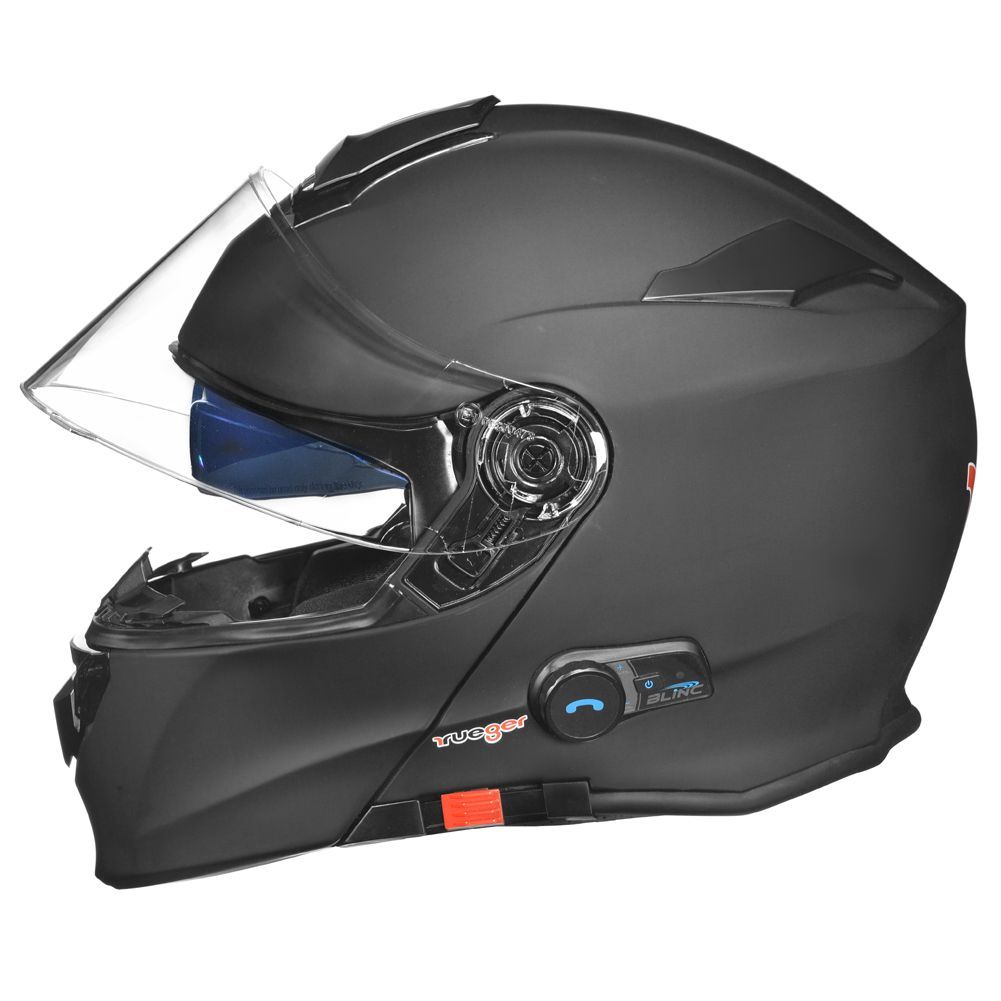 IRON JF Motorradhelm Mit Bluetooth - Sicher & Connected