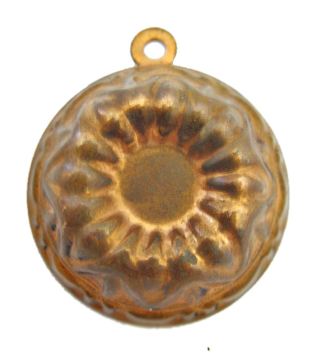 Kupfer alte Backform auch für die Puppenküche Ø ca. 5,5 cm (K120