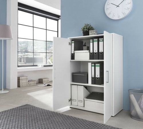 Wilmes: Büroschrank 2-türig - Aktenschrank Aktenregal Schrank Büromöbel