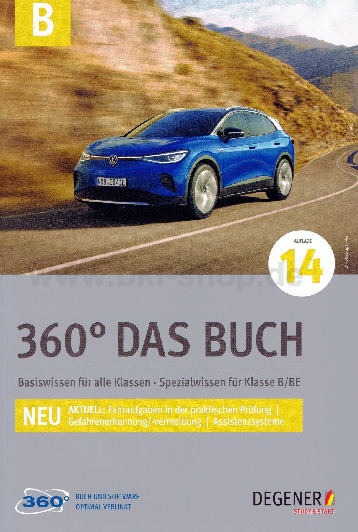 Fahrschule Lehrbuch Degener 360 Das Buch Lernbuch B / BE Auto ...