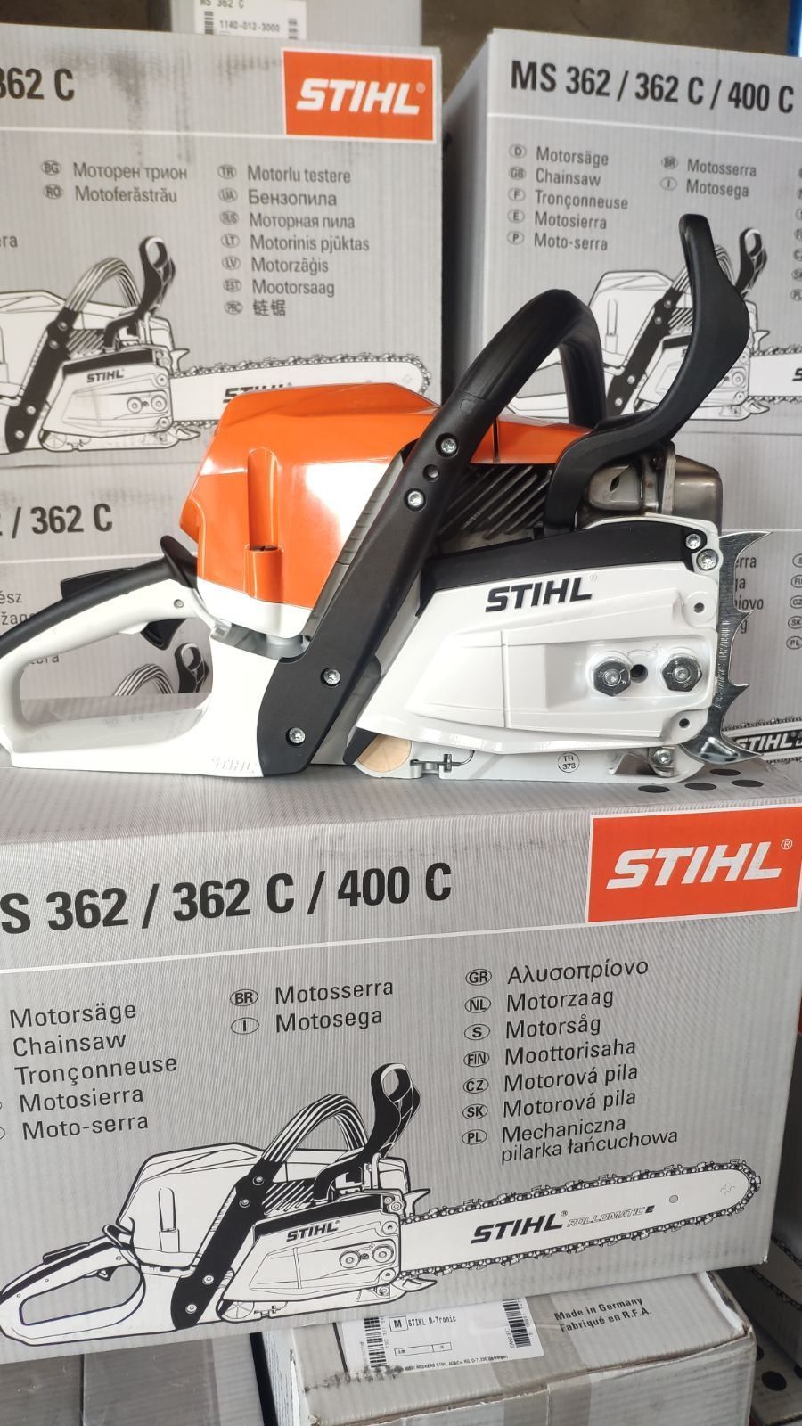 Neu Stihl Ms C M Mit M Tronic Kettens Ge Motors Ge Mit Cm X Schwert X Ketten Kaufen Bei