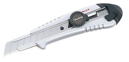 Tajima Silber Aluminist Cutter Messer 25Mm, Mit Schraube,