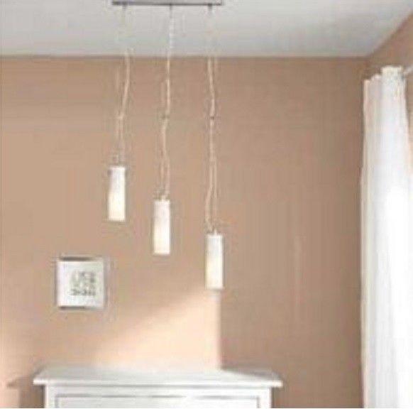 Livarno Lux Deckenpendelleuchte 3-Flammig + 3X E14 Es-Lampen 7W. Neu, Und In Der Ovp