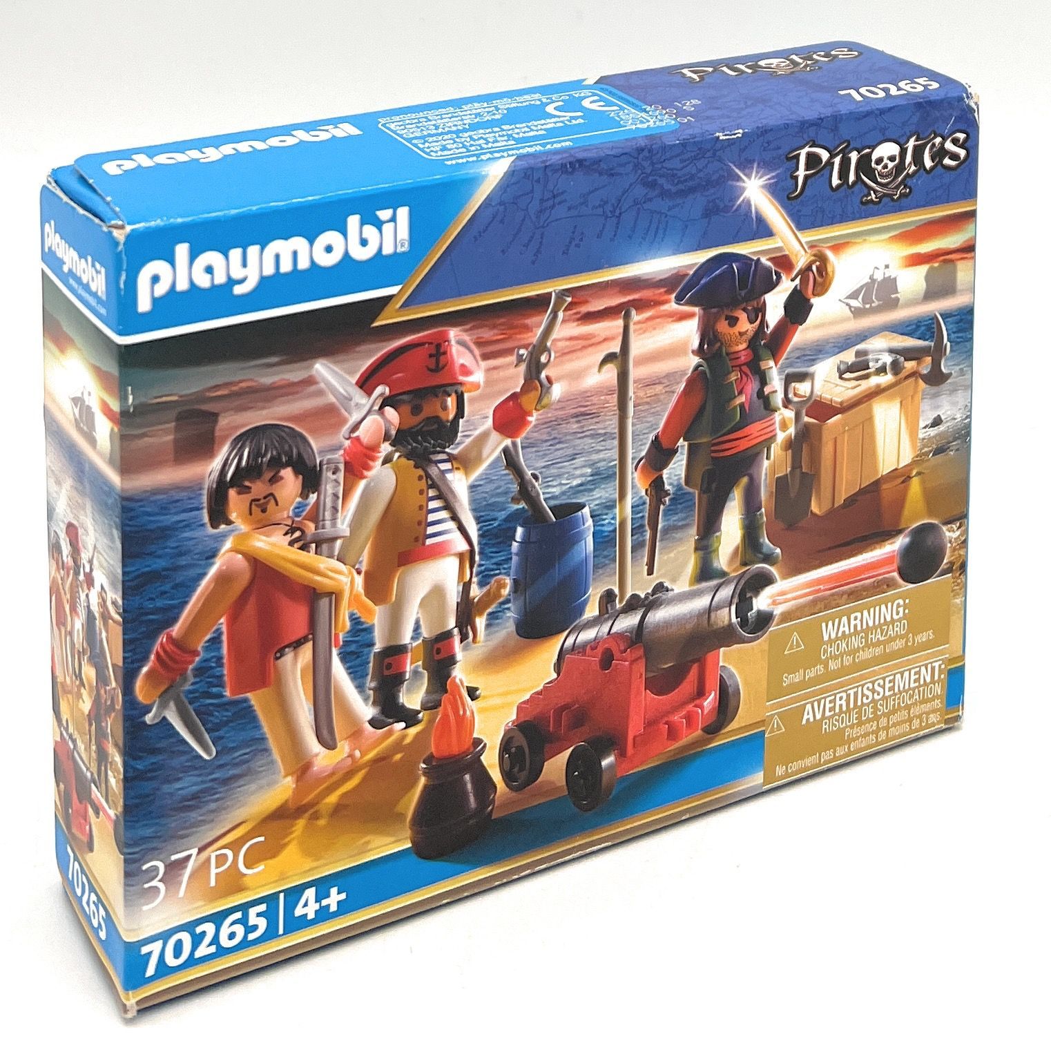 Playmobil 23.55.0 Bateau Pirate Trol Du Brésil 3550 – Figurine Rare De Collection