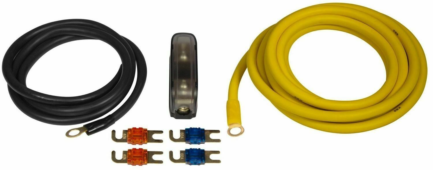 Kabelset 16mm² Vollkupfer Audio 5+5+1m Mit Cinch