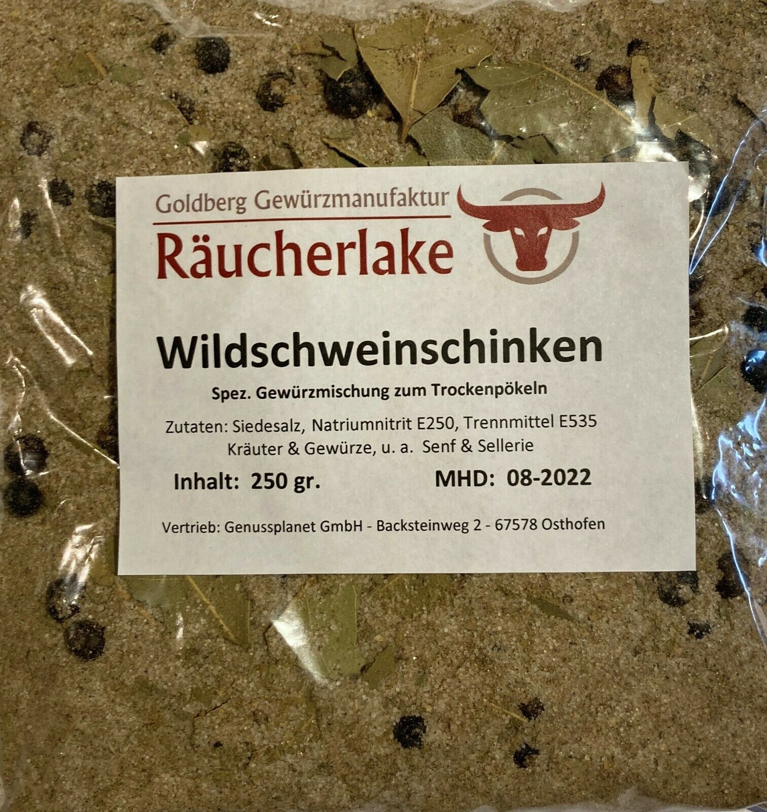 Wildschweinschinken Pökelmischung, Gewürzmischung Pökeln, Räuchern ...