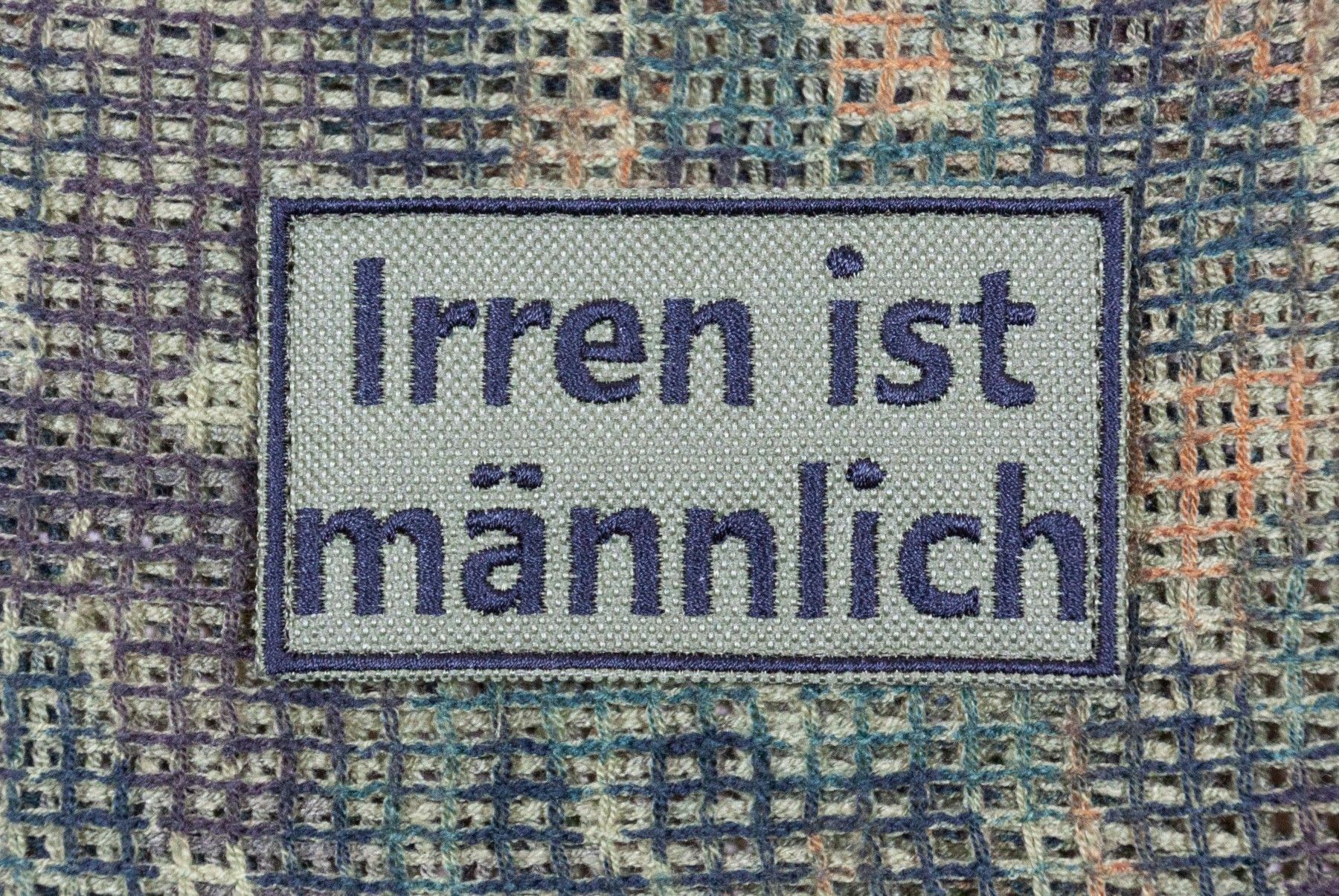 Patch: "Irren ist männlich"