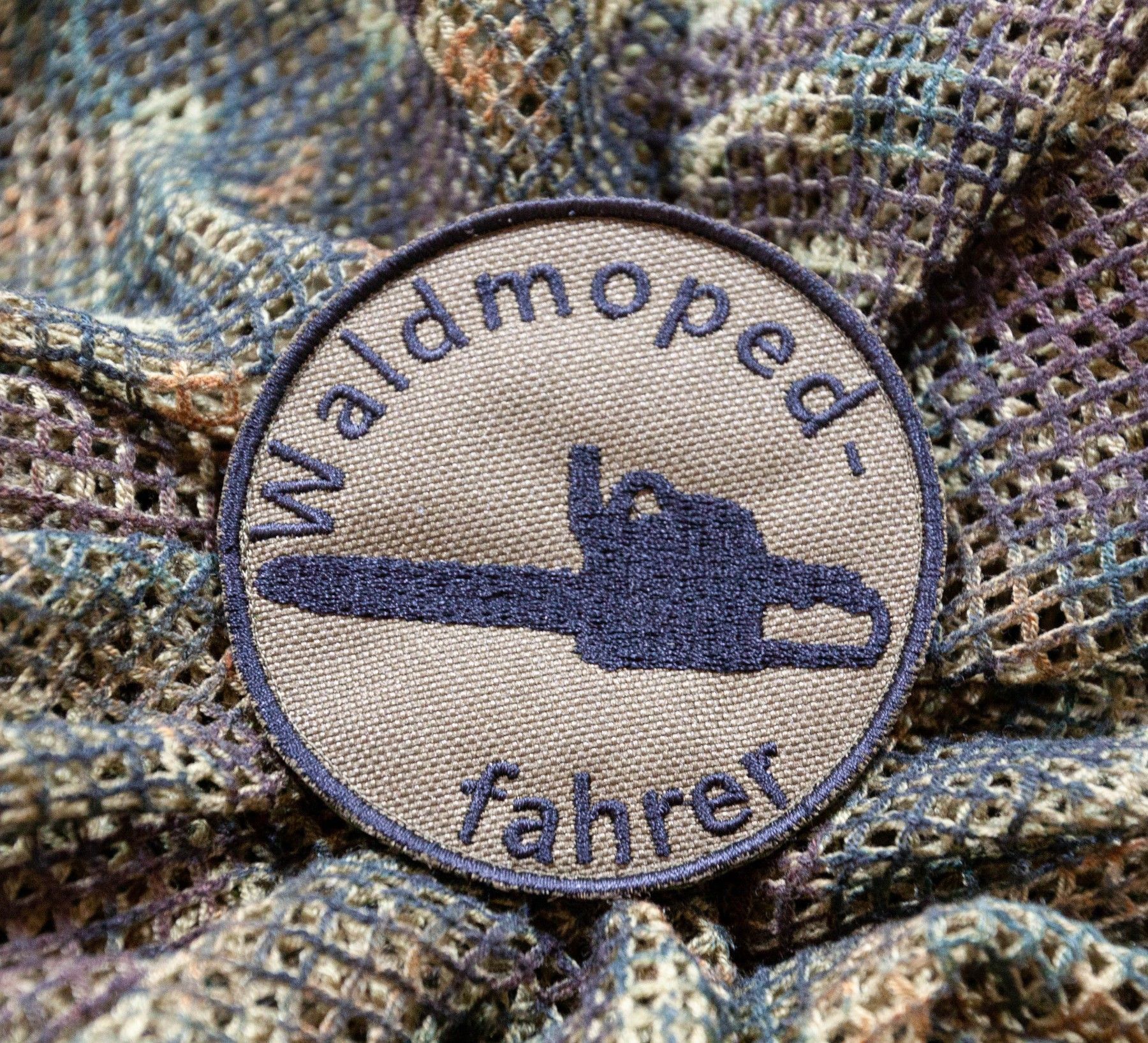 Patch: Waldmopedfahrer