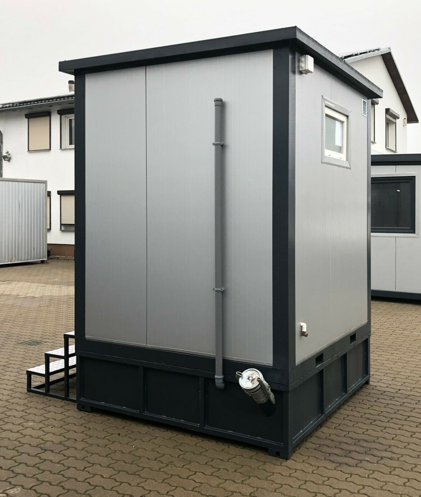WC- Toilettenkabine Sanitärcontainer Toilette WC-Kabine Fäkalientank ...