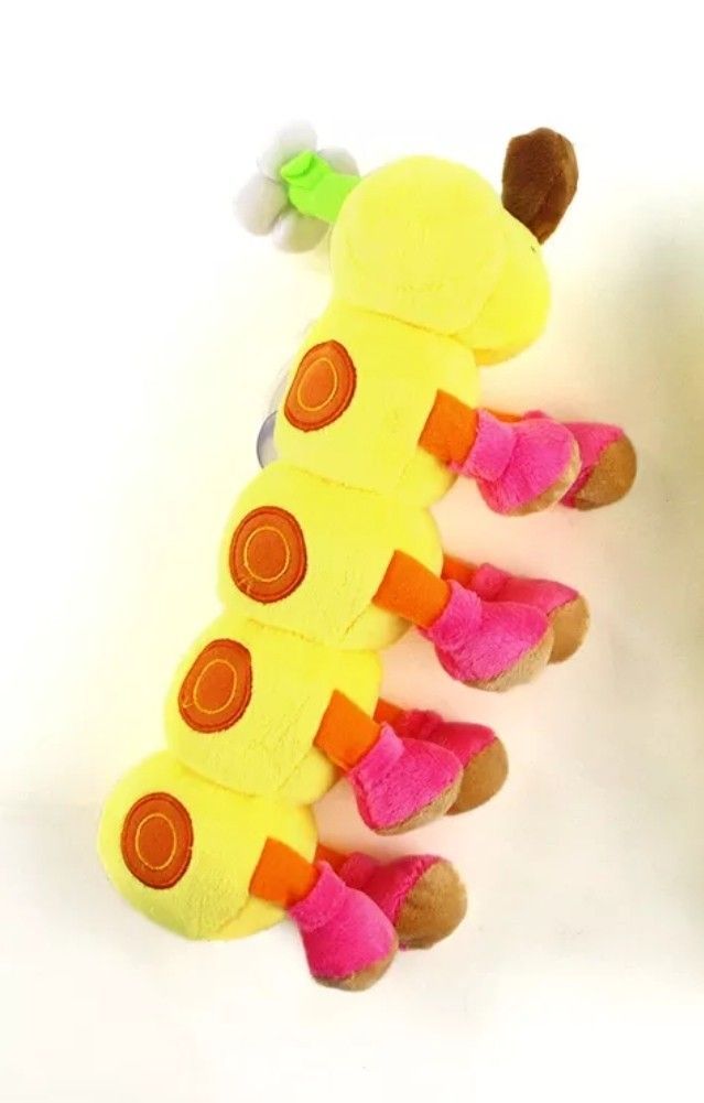 Super Mario Wiggler Raupe caterpillar Plüsch Figur Stofftier ...