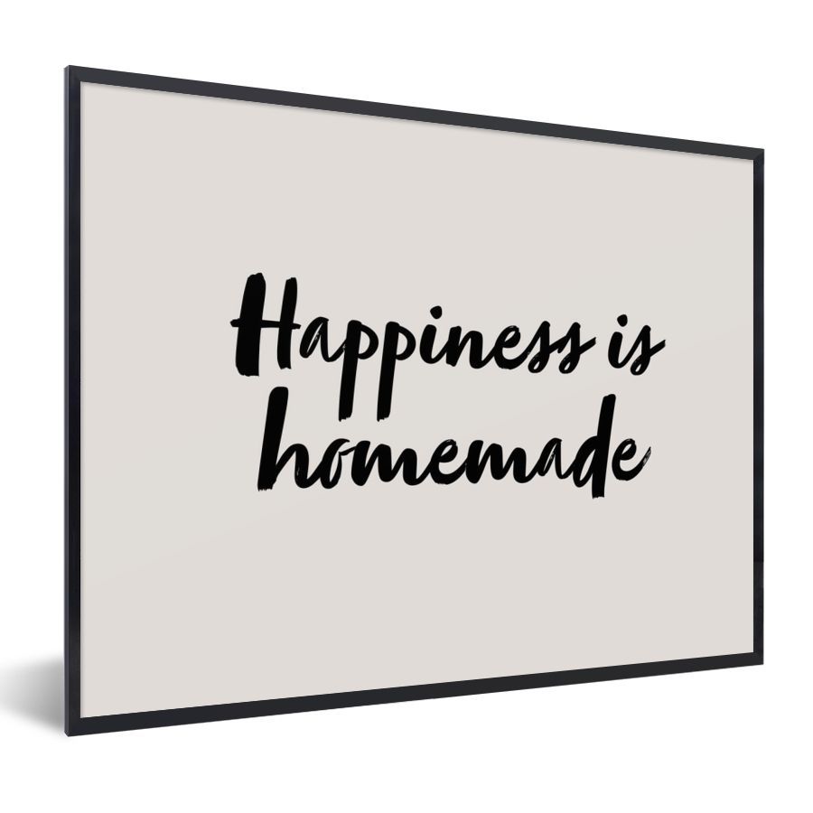 Poster Bilder 80x60 cm Zitate Sprichwörter Das Glück ist