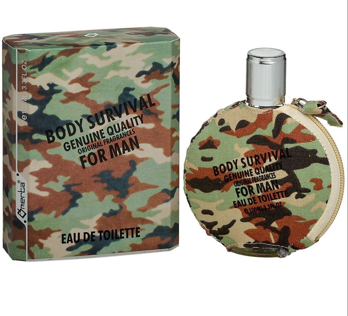 Omerta Herren Duft Duftzwilling 100Ml Edt Body Survival