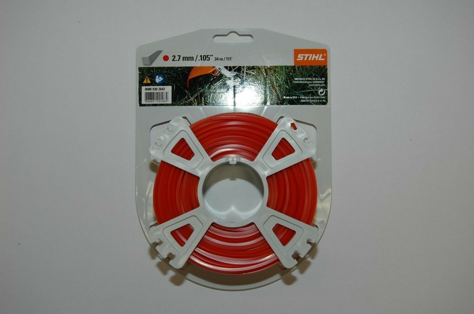 2642 Original Stihl Mähfaden 2,7 mm eine Rolle mit 34m eckig kaufen bei ...