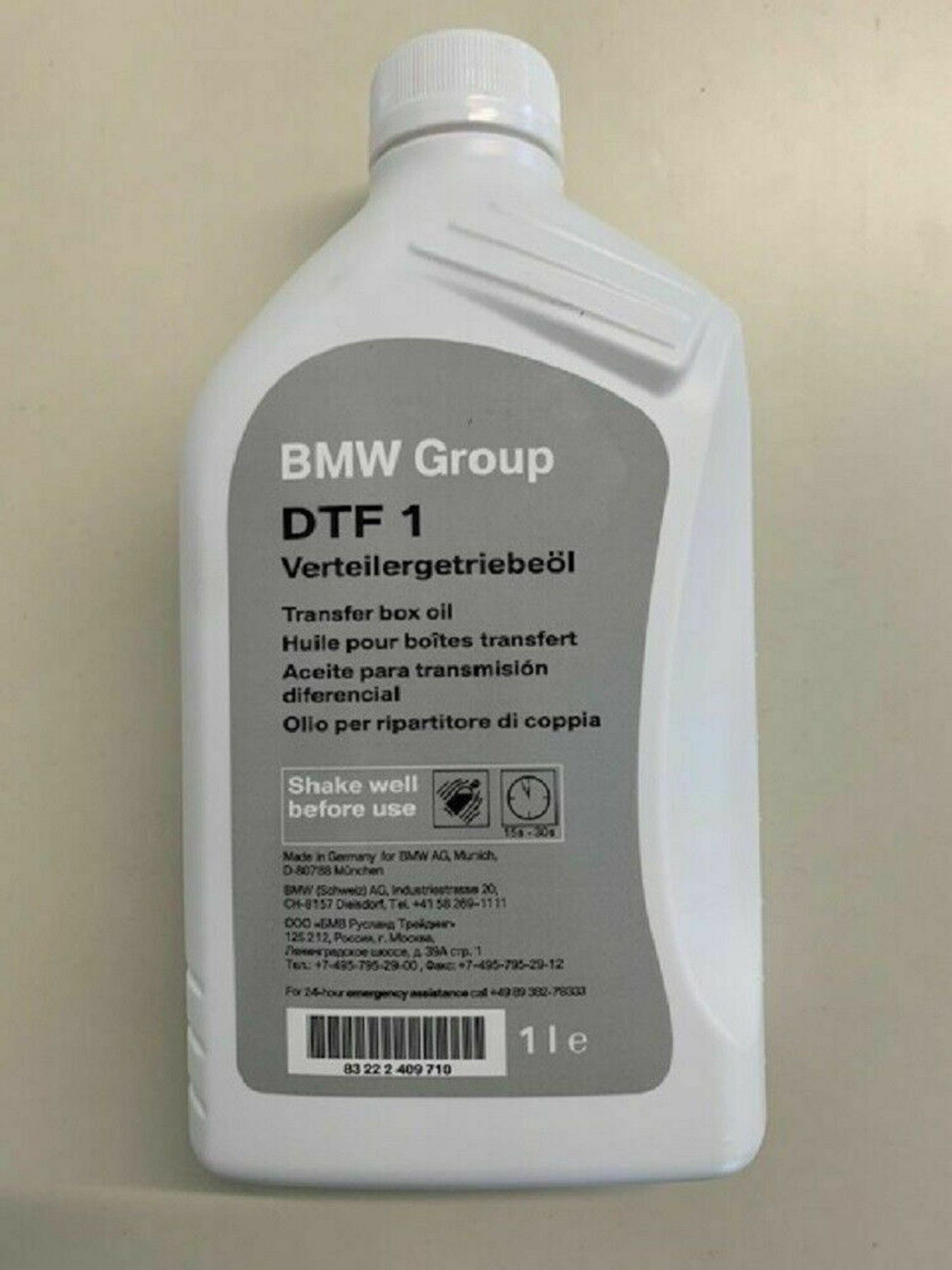 BMW Getriebeöl Verteilergetriebeöl DFT 1 xDrive 1 Liter kaufen bei Hood.de