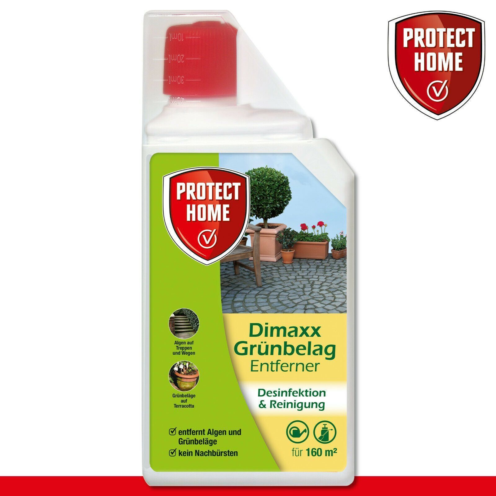 Protect Home Herren 1000 Ml Dimaxx® Grünbelag-Entferner