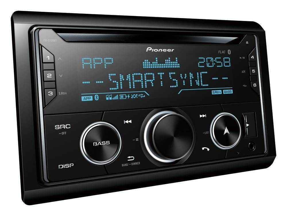 Pioneer FH-S720BT Autoradio 2-DIN CD-Tuner mit Bluetooth USB AUX RGB-Beleuchtung