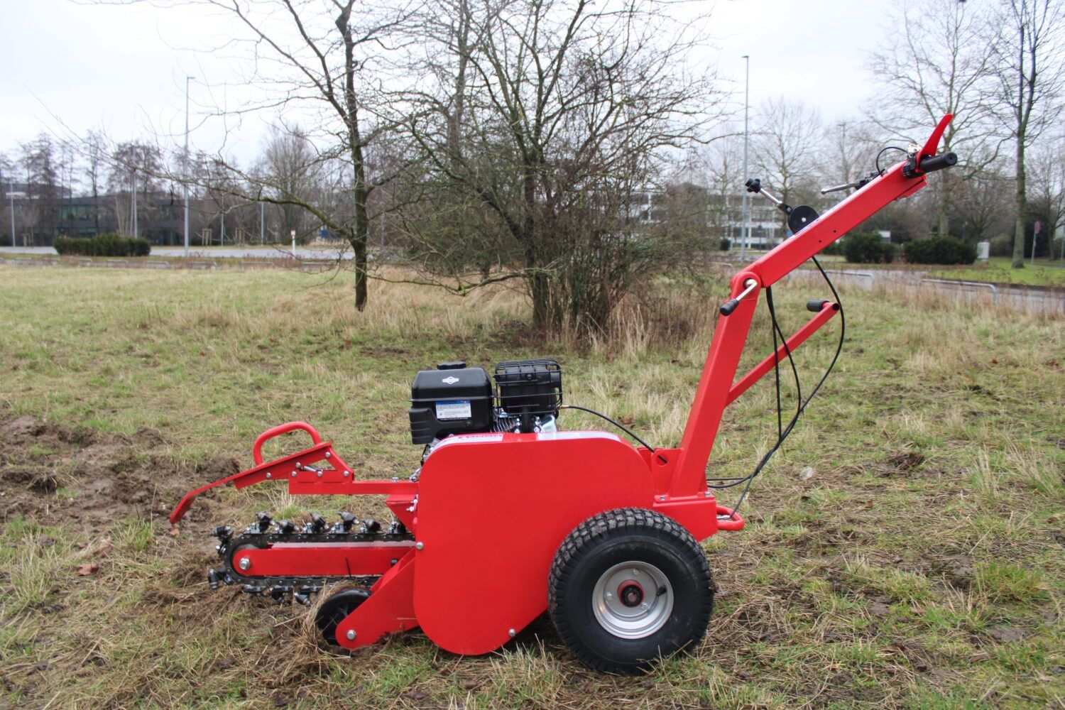 Grabenfräse Kabelfräse Schachtfräse 7 PS Briggs&Stratton Benzinmotor