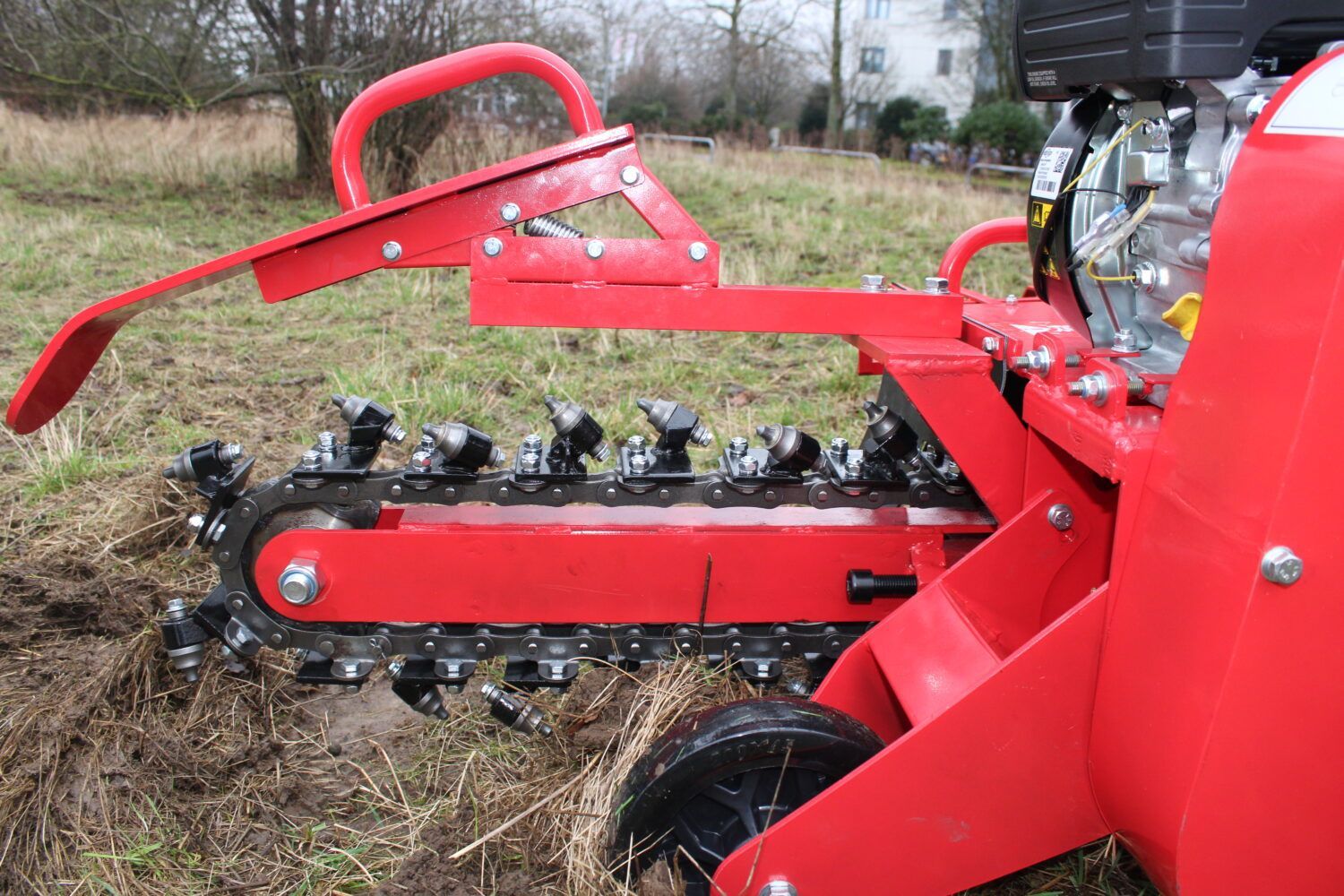 Grabenfräse Kabelfräse Schachtfräse 7 PS Briggs&Stratton Benzinmotor
