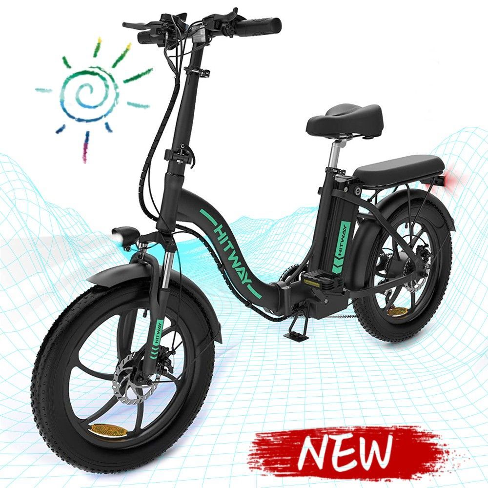 SAMEBIKE Fat Tire E-Bike Klappbar - 20×4.0 Zoll, 85km Reichweite, 250W Motor