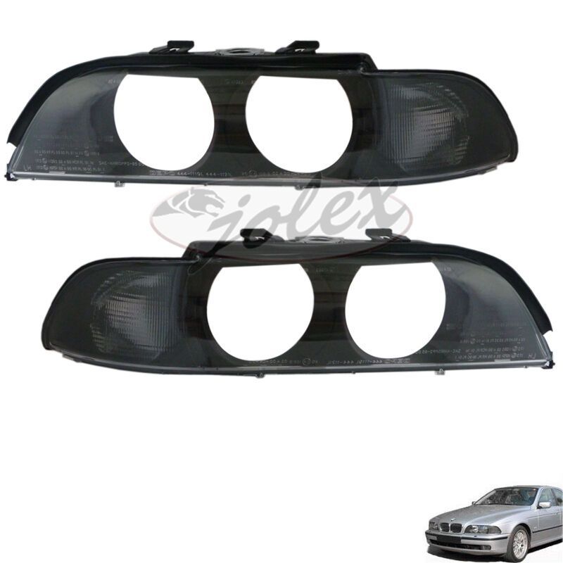 Streuscheibe mit Blinkleuchte Blinker LI + RE SET Scheinwerfer für BMW 5er E39 95-
