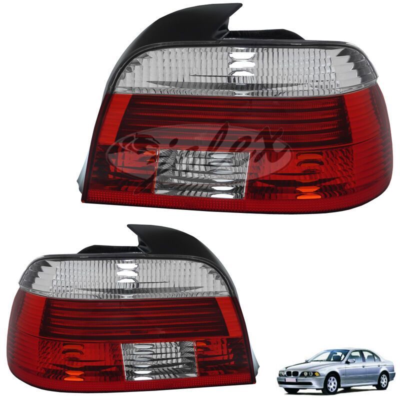 Rückleuchte Rücklicht rechts + links weiß-rot für BMW 5er E39 Stufenheck 00-03 NEU